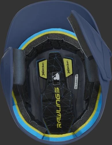 Rawlings Mach Batting Helmet W/ EXT Flap – Navy (MACHEXTR) 4 Rawlings Mach Batting Helmet W/ EXT Flap – Navy (MACHEXTR) - Image 2