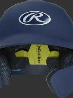 Rawlings Mach Batting Helmet W/ EXT Flap – Navy (MACHEXTR) 9 Rawlings Mach Batting Helmet W/ EXT Flap – Navy (MACHEXTR) -Baseballism shop products machextr navy 3
