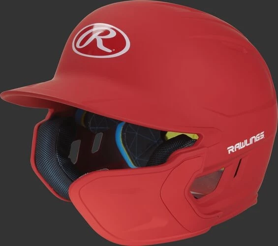 Rawlings Mach Batting Helmet W/ EXT Flap – Red (MACHEXTR) 3 Rawlings Mach Batting Helmet W/ EXT Flap – Red (MACHEXTR)