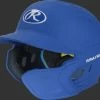 Rawlings Mach Batting Helmet W/ EXT Flap – Royal (MACHEXTR) -Baseballism shop products machextr royal 1