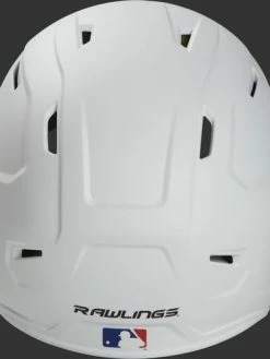 Rawlings Mach Batting Helmet W/ EXT Flap – White (MACHEXTR) 10 Rawlings Mach Batting Helmet W/ EXT Flap – White (MACHEXTR) -Baseballism shop products machextr white 4