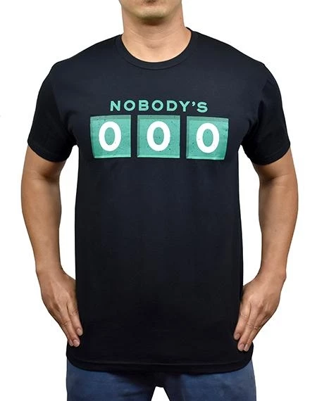 Baseballism – Nobody’s Perfect – Black T-Shirt (Men’s) 3 Baseballism – Nobody’s Perfect – Black T-Shirt (Men’s)