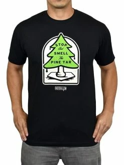 Baseballism – Stop And Smell The Pine Tar – T-Shirt (Men’s)