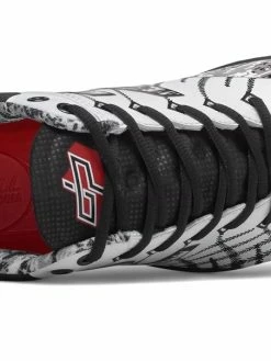 New Balance 4040v5 Adult Molded Cleats – White/Black (PL4040C5) -Baseballism shop products pl4040c5 3