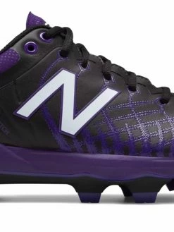 New Balance 4040v5 Adult Molded Cleats – Purple/White (PL4040P5)