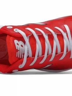 New Balance 4040v5 Adult Molded Cleats – Red/White (PL4040R5) 8 New Balance 4040v5 Adult Molded Cleats – Red/White (PL4040R5) -Baseballism shop products pl4040r5 3