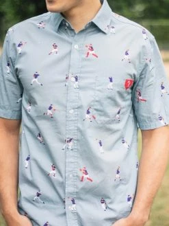 Baseballism Relay – Brock Button Down (Men’s) -Baseballism shop products relay 5