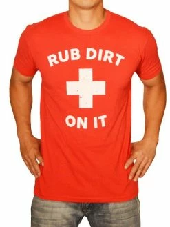 Baseballism Rub Dirt On It Youth T-Shirt