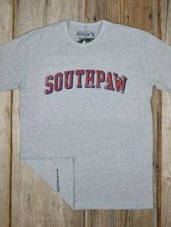 Baseballism – Southpaw State – Grey T-Shirt (Men’s) -Baseballism shop products southpawstate 3