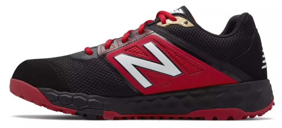 New Balance – Black/Red Fresh Foam T3000v4 Men’s Turfs (T3000BR4) 4 New Balance – Black/Red Fresh Foam T3000v4 Men’s Turfs (T3000BR4) - Image 2