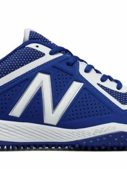 New Balance – Royal/White 4040v4 Baseball Turf Shoes (T4040TB4)