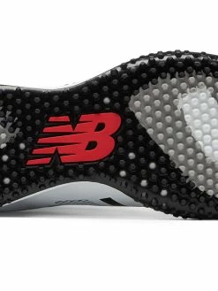 New Balance – White/Black 4040v4 Baseball Turf Shoes (T4040WB4) -Baseballism shop products t4040wb4 4