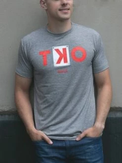 Baseballism – TKO – Grey T-Shirt (Men’s) -Baseballism shop products tko 4