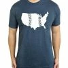 Baseballism United Seams Navy T-Shirt (Men’s) -Baseballism shop products unitedseamsnavy