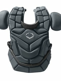 EvoShield Pro-SRZ Catcher’s Chest Protector – 15″ Intermediate (WB570930INT) -Baseballism shop products wb5709201 charcoal 1