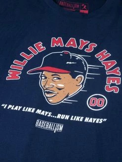 Baseballism – Willie Mays Hayes T-Shirt (Men’s) -Baseballism shop products willie mays hayes 2