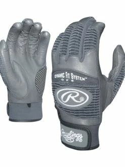 Rawlings Adult Workhorse 950 Series Batting Glove – Grey