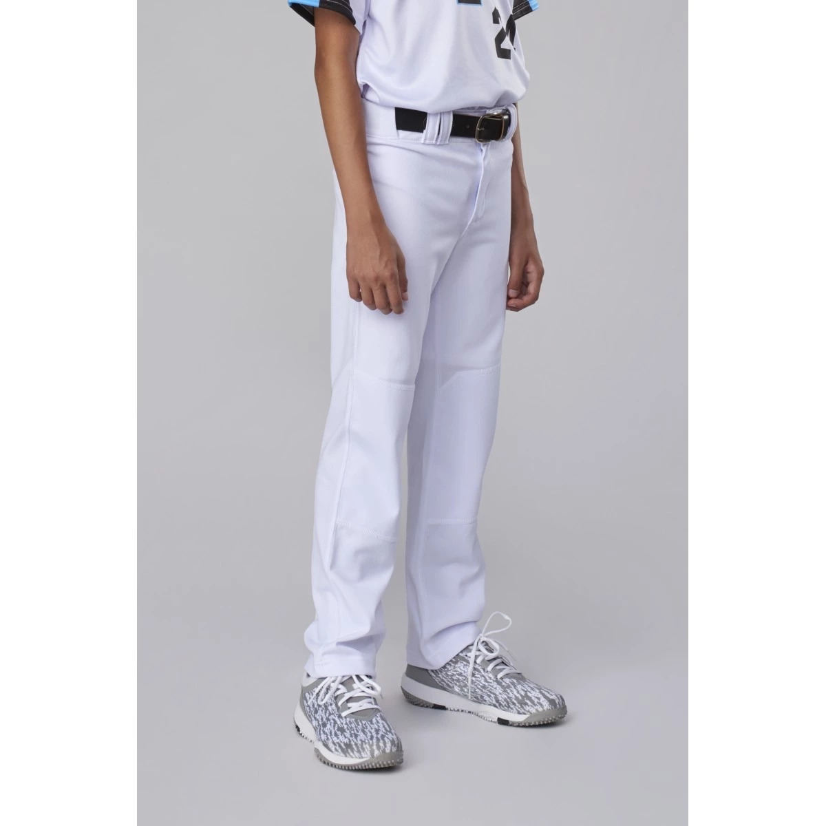 Evoshield Salute Youth White Open Bottom Baseball Pants 4 Evoshield Salute Youth White Open Bottom Baseball Pants - Image 2