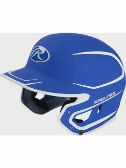 Rawlings Mach 2-Tone Helmet - Royal/White Junior -Baseballism shop rawlings rawlings mach 2 tone helmet royal white j 3
