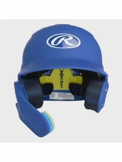 Rawlings Mach One-Tone Helmet W/ADJUST Matte Royal Jr LHB -Baseballism shop rawlings rawlings mach one tone helmet w adjust ma 2