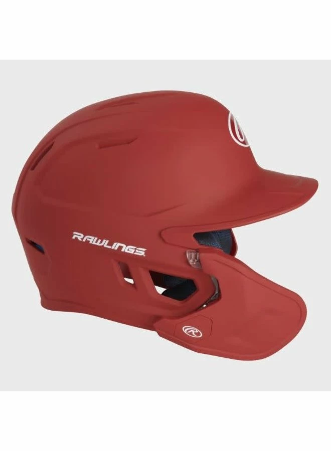 Rawlings Mach One-Tone Matte Helmet W/Adjustable Face Guard Matte 14 Rawlings Mach One-Tone Matte Helmet W/Adjustable Face Guard Matte - Image 12