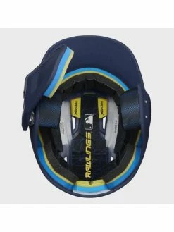 Rawlings Mach One-Tone Matte Helmet W/Adjustable Face Guard Matte Navy Jr LHB -Baseballism shop rawlings rawlings mach one tone matte helmet w adj 21