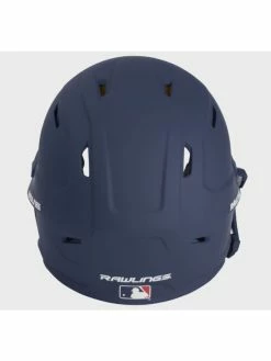Rawlings Mach One-Tone Matte Helmet W/Adjustable Face Guard Matte Navy Jr LHB -Baseballism shop rawlings rawlings mach one tone matte helmet w adj 22