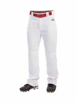 Rawlings Youth Launch Solid Pant - Size: XS, Color: White