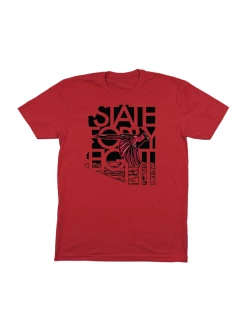 State Forty-Eight State Forty Eight Mens Bird City Red Crew