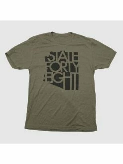 State Forty-Eight State Forty Eight Military Green Crew/Black Logo