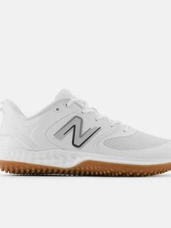 New Balance White T3000v6 Turf Shoes