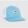 Victus Batters Box Snapback Trucker Light Blue/White -Baseballism shop victus victus batters box snapback trucker light b