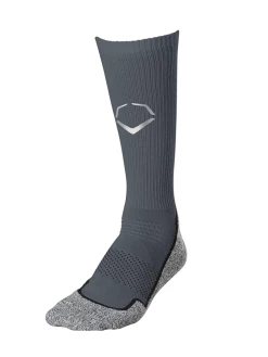 Wilson Evoshield Grey Training Crew Sock M