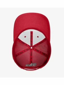 Wilson A2000 Leather Patch Snapback Scarlet Hat -Baseballism shop wilson wilson a2000 leather patch snapback scarlet 2